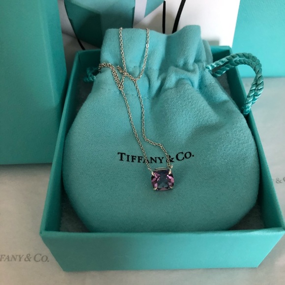 Tiffany Co Amethyst Sparkler Necklace 